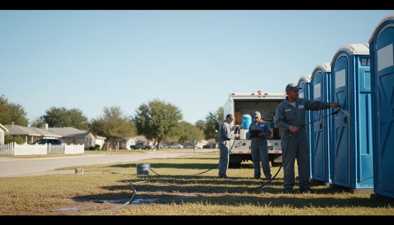 Long-Term Portable Toilet Rental in Lewiston Woodville, NC near me
